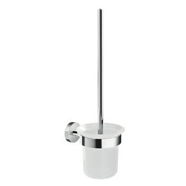 tesa Ensemble pour WC SMOOZ, chromé, avec colle de fixation