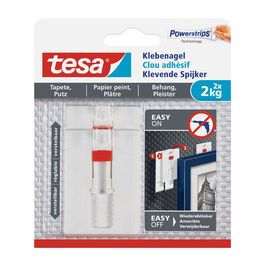 tesa Powerstrips Clou adhésif pour papier peint et plâtre