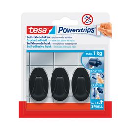 tesa Powerstrips Crochet adhésif SMALL oval rectangulaire