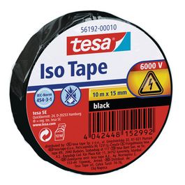 tesa Ruban isolant ISO TAPE, 15 mm x 10 m, bleu