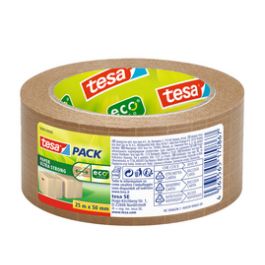 tesapack Ruban adhésif d'emballage PAPER ULTRA STRONG