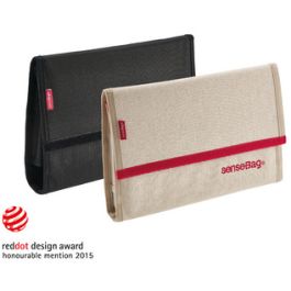 transotype Portefeuille "senseBag", pour 24 crayons, noir