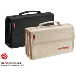 transotype Portefeuille "senseBag" pour 72 crayons, naturel