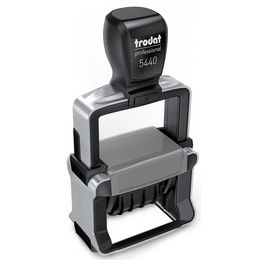 trodat Datumstempel Professional 4.0 5440/L, blau/rot