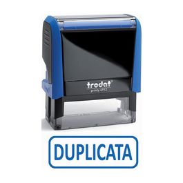 trodat Tampon marqueur de texte XPrint 4912 "DUPLICATA"