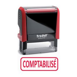 trodat Tampon marqueur de texte XPrint 4912 "COMPTABILISÉ"