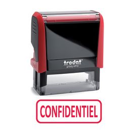trodat Tampon marqueur de texte XPrint 4912 "CONFIDENTIEL"