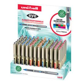 uni-ball Stylo roller eye fine UB157E, présentoir de 120