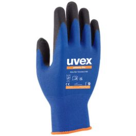 uvex Gants de travail athletic lite, bleu/anthracite, T. 10 x10