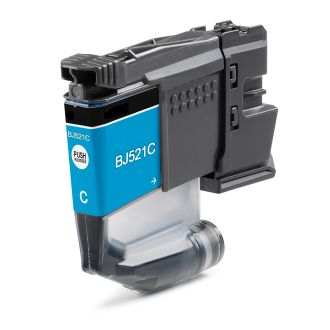 Cartouche compatible Brother LC521C - cyan