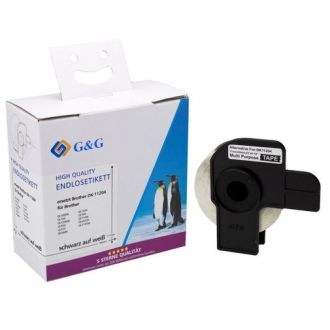 Ruban cassette compatible Brother DK11204