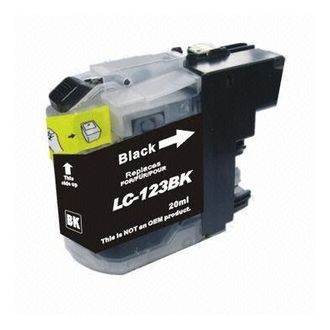 Cartouche compatible Brother LC123BK - noire