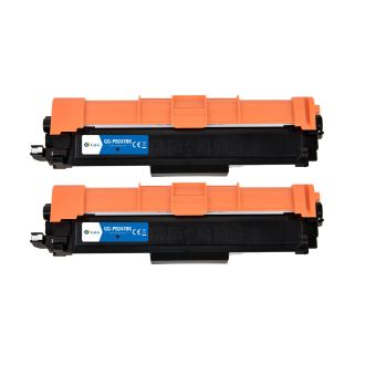 Toners compatibles Brother TN247 - Pack x2  - noir