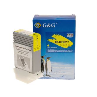 Cartouche compatible Canon 0898B001 / PFI-102 Y - jaune