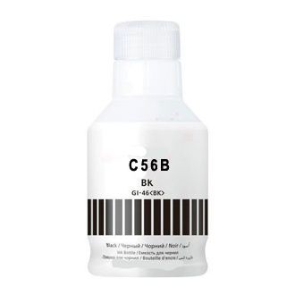 Bouteille d'encre compatible Canon 4412C001 / GI-56 BK - noire