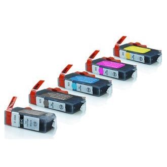 Cartouches compatibles Canon PGI525XL-CLI526XL - Multipack 5 cartouches (PGI-525XL + CLI-526XL BKCMY)