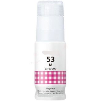 Bouteille d'encre compatible Canon 4681C001 / GI-53 M - magenta