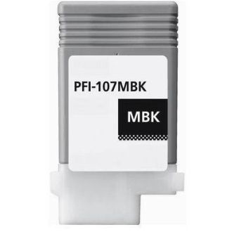 Cartouche compatible Canon 6704B001 / PFI-107 MBK - noire
