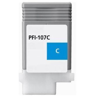 Cartouche compatible Canon 6706B001 / PFI-107 C - cyan