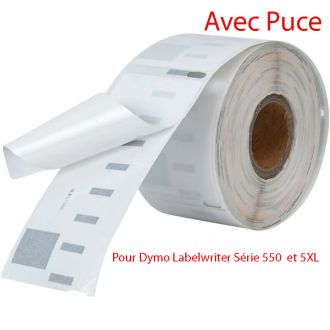 Ruban cassette compatible Dymo 99012 / S0722400