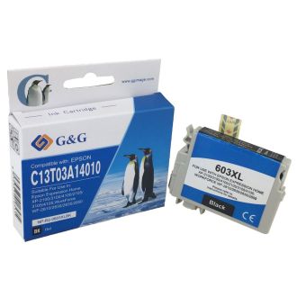 Cartouche compatible Epson C13T03A14020 / 603XL - noire