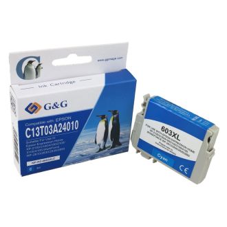 Cartouche compatible Epson C13T03A24020 / 603XL - cyan