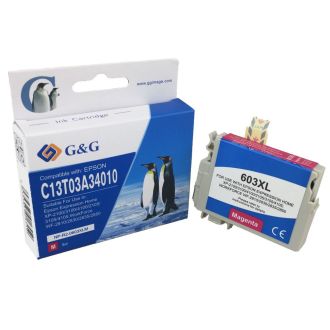 Cartouche compatible Epson C13T03A34020 / 603XL - magenta