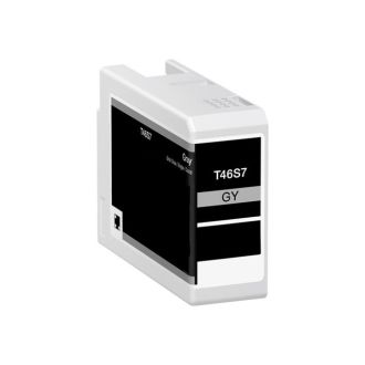 Cartouche compatible Epson C13T46S700 / T46S7 - grise