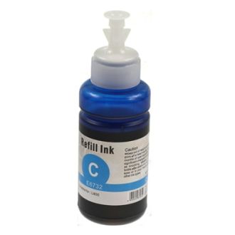 Bouteille d'encre compatible Epson C13T67324A / T6732 - cyan
