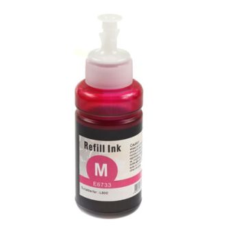 Bouteille d'encre compatible Epson C13T67334A / T6733 - magenta