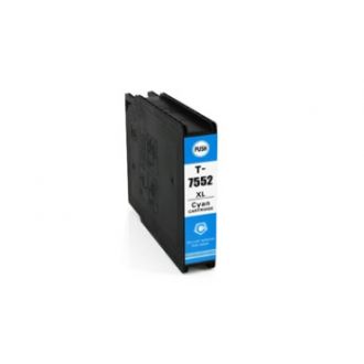 Cartouche compatible Epson C13T755240 / T7552 - cyan