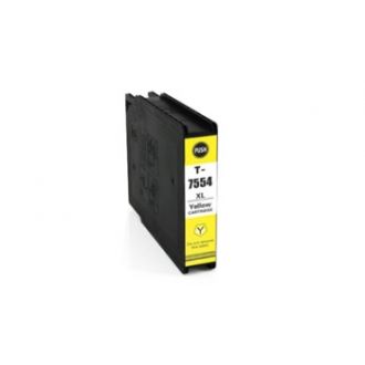 Cartouche compatible Epson C13T755440 / T7554 - jaune