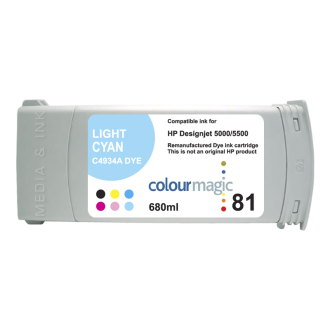 Cartouche compatible HP C4934A / 81 - cyan photo