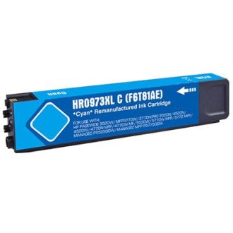 Cartouche compatible HP F6T81AE / 973X - cyan
