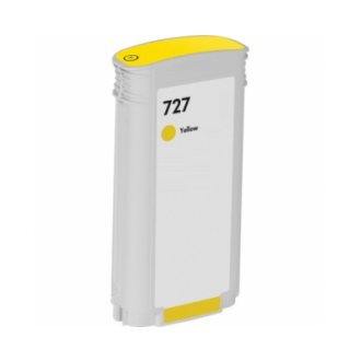Cartouche compatible HP F9J78A / 727 - jaune
