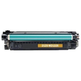 Toner compatible HP W2122XC / 212XC - jaune