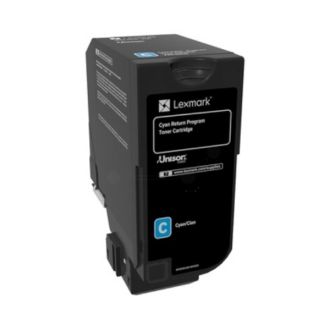 Toner compatible Lexmark 74C2SC0 - cyan