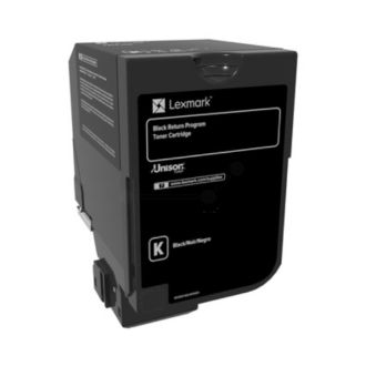 Toner compatible Lexmark 74C2SK0 - noir
