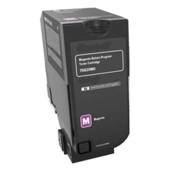 Toner compatible Lexmark 75B20M0 - magenta