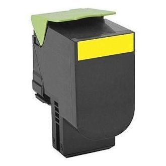 Toner compatible Lexmark C242XY0 - jaune