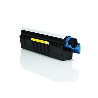 Toner compatible OKI 42804537 - jaune