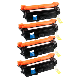 Toners compatibles HP CE400X-A / 507X-A - BK,C,M,Y - pack de 4