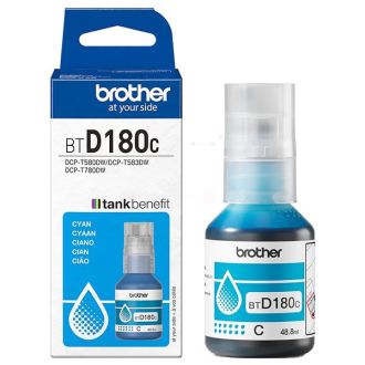 Bouteille d'encre d'origine Brother BTD180C - cyan