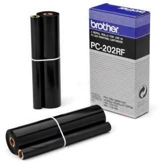 Rouleau transfert thermique d'origine Brother PC202RF - noir