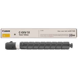 Toner d'origine Canon 0484C002 / C-EXV 51 Y - jaune
