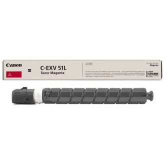 Toner d'origine Canon 0486C002 / C-EXV 51 L M - magenta