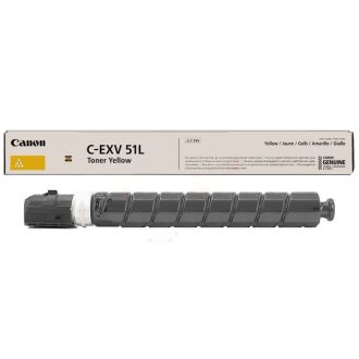 Toner d'origine Canon 0487C002 / C-EXV 51 L Y - jaune