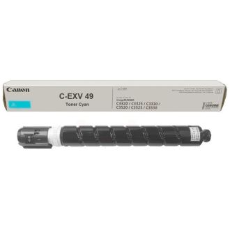 Toner d'origine Canon 8525B002 / C-EXV 49 - cyan
