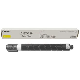 Toner d'origine Canon 8527B002 / C-EXV 49 - jaune