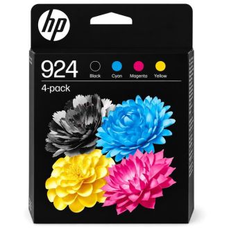Cartouches d'origines HP 6C3Z1NE#301 / 924 - multipack 4 couleurs : noire, cyan, magenta, jaune